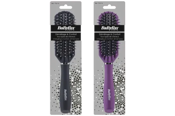 BABYLISS Brosse pneumatique étroite avec picots