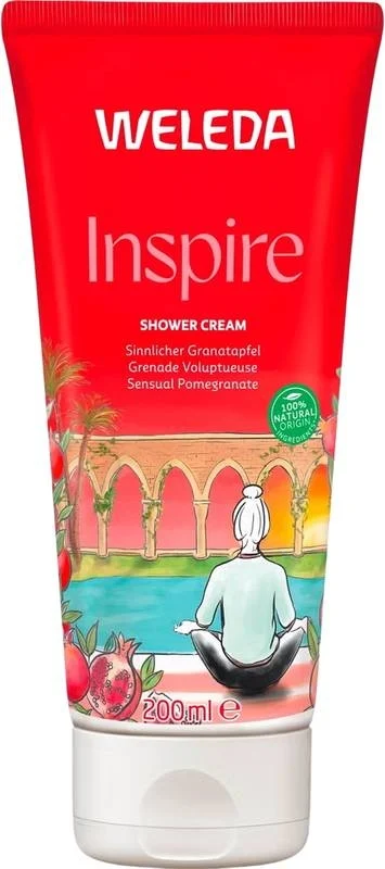 WELEDA Crème de douche Inspire Grenade Fl 400ml