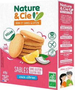 Nature & Cie Biscuits au beurre Koko Zitro sans gluten 120g