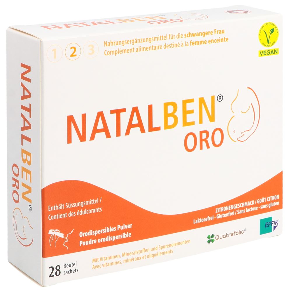 NATALBEN ORO vegan Btl 28 pièces