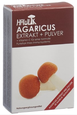 HAWLIK Extrait d'Agaricus + poudre Capsules 60 pièces