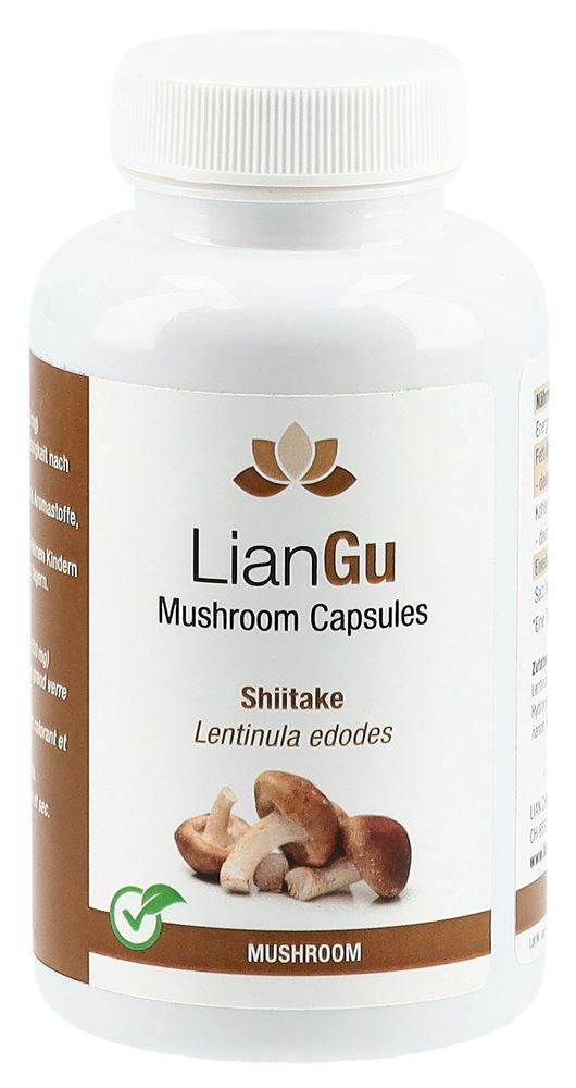 LianGu Shiitake Mushrooms en capsules Ds 120 pièces LianGu Shiitake Mushrooms en capsules Ds 120 pièces