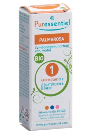 Puressentiel Palmarosa Huile essentielle bio 10ml Puressentiel Palmarosa Huile essentielle bio 10ml