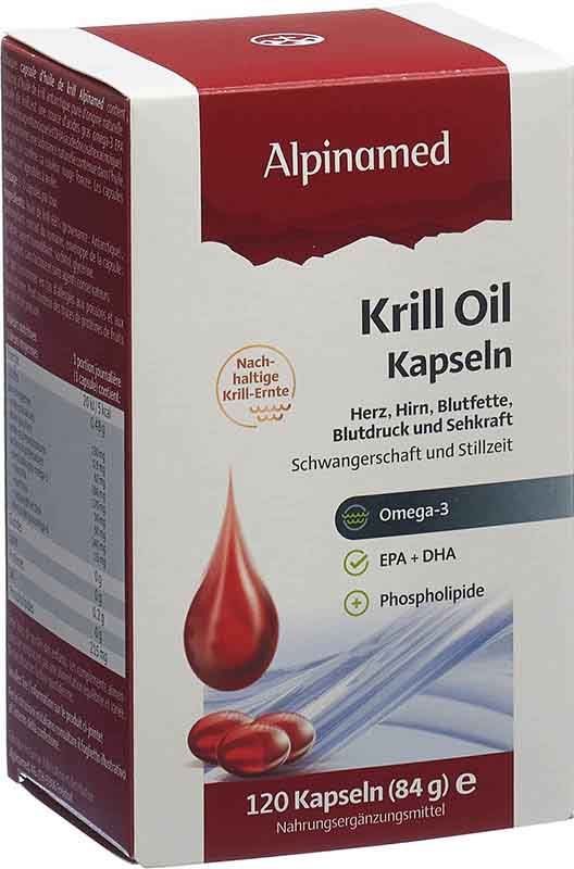 ALPINAMED Krill Oil gélules 120 pièces ALPINAMED Krill Oil gélules 120 pièces