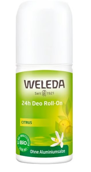 Déodorant à bille 24h WELEDA Citrus (nouveau) 50ml Déodorant à bille 24h WELEDA Citrus (nouveau) 50ml