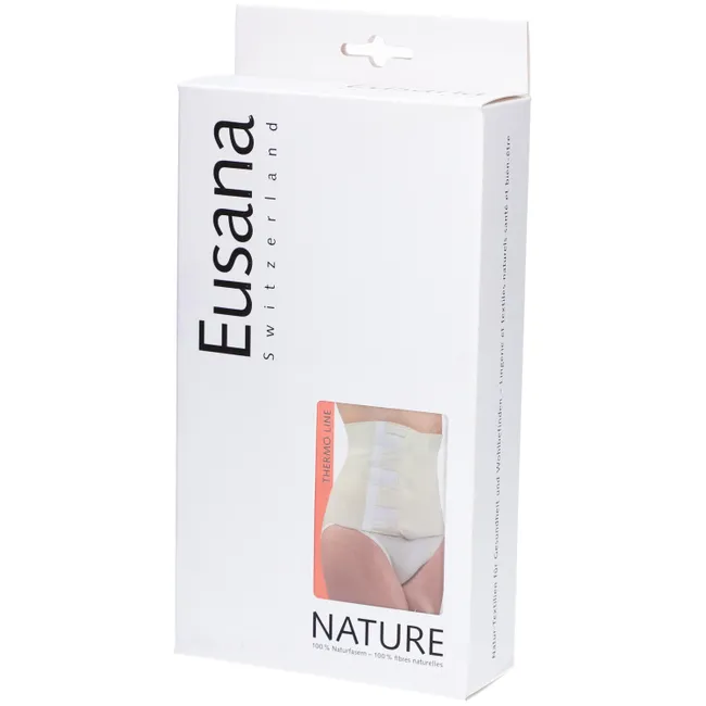 EUSANA Chauffe-reins fermeture velcro L ivoire