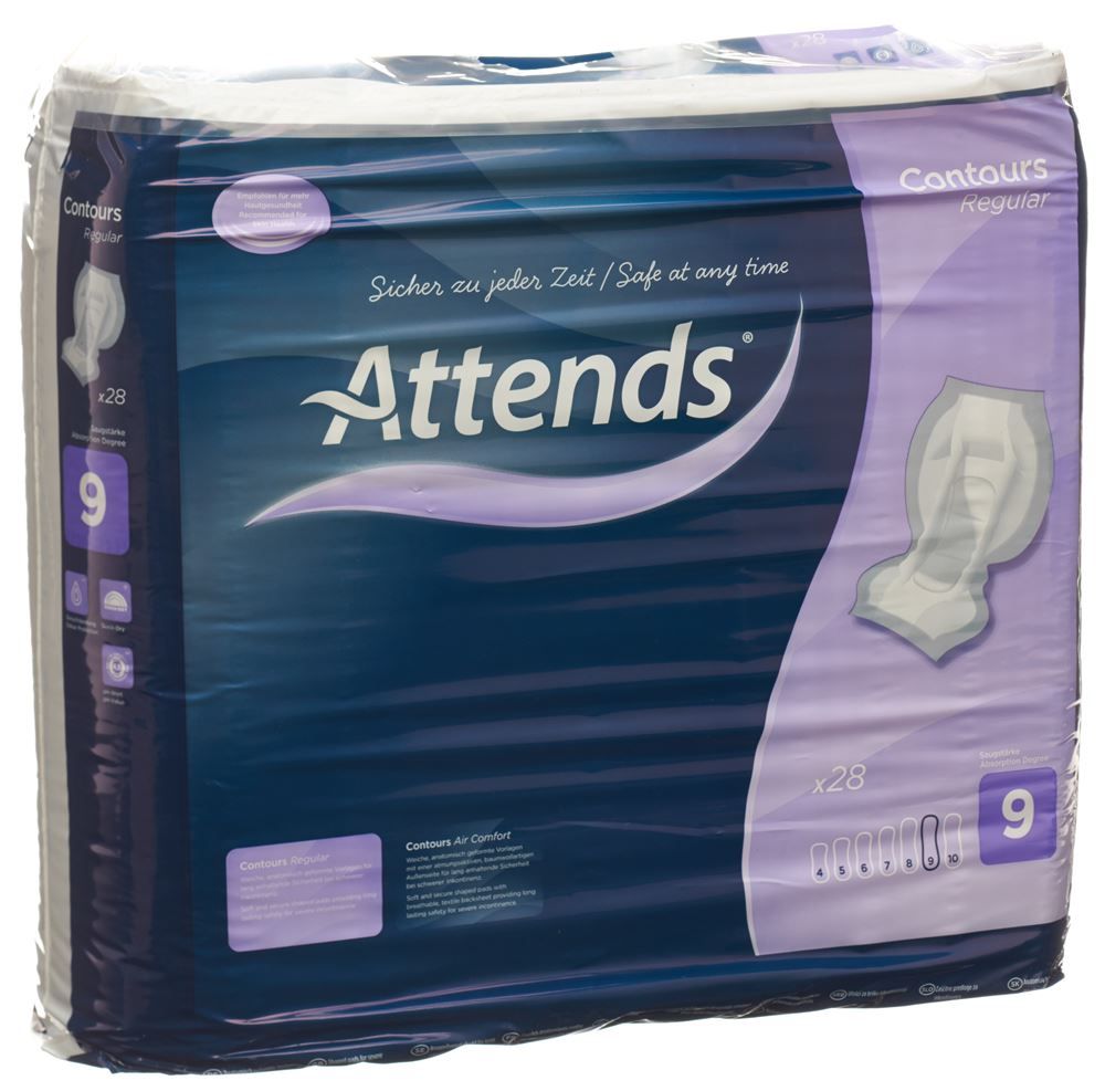 ATTENDS CONTOURS 9 Regular Insert 28 pièces