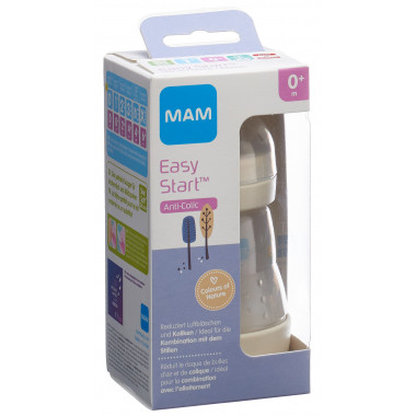 MAM Easy Start biberon anti-colique 160ml 0+ mois unisexe