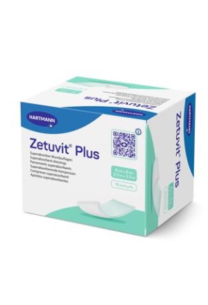 Zetuvit Plus 6x6cm 10 pièces