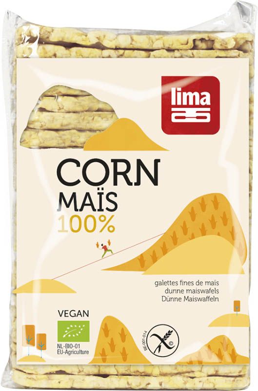 Galettes de maïs Lima fines 140g