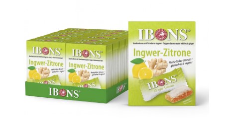 IBONS Carton de bonbons XL Citron 10x60g