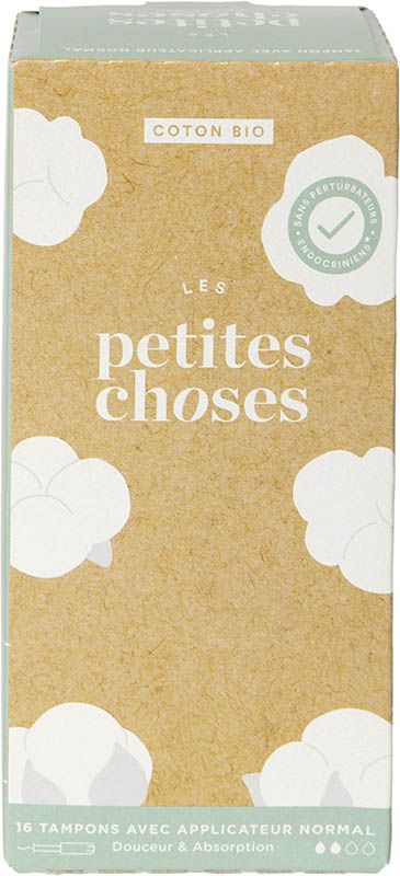 LES PETITES CHOSES Tampons App normal Bio 16 pièces