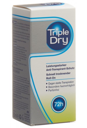 Triple Dry Antitranspirant Roll-on 50ml