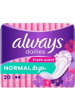 ALWAYS Protège-slip Sing to go Odeur(s) 20 pièces