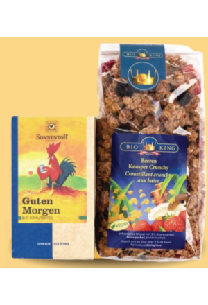 BioKing Sonnentor Set cadeau Bon matin BIO