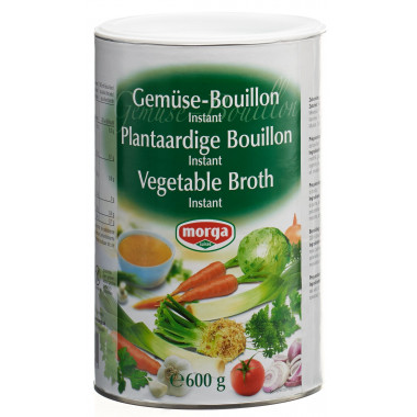 Bouillon de légumes MORGA inst 600g Bouillon de légumes MORGA inst 600g