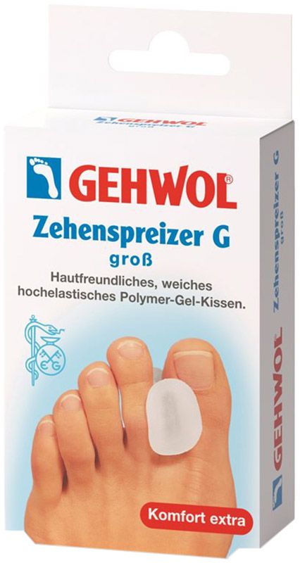 GEHWOL écarteur d'orteils G grand 3 pièces GEHWOL écarteur d'orteils G grand 3 pièces