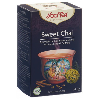 Yogi Tea Sweet Chai 17 Btl 2g