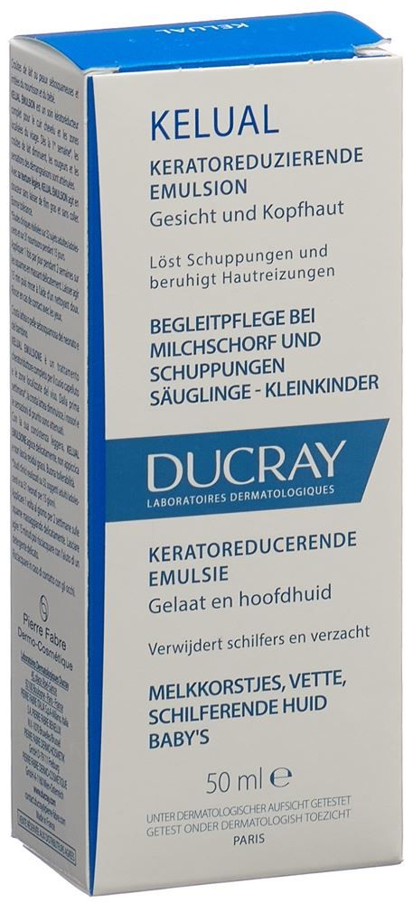 DUCRAY KELUAL Emulsion contre les croûtes de lait Tb 50ml