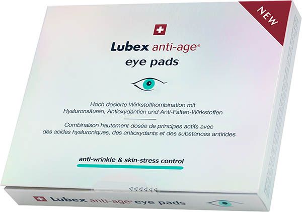 Lubex anti-age eye pads 8 pièces