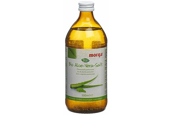 Morga Jus d'aloe vera bio 500ml Morga Jus d'aloe vera bio 500ml