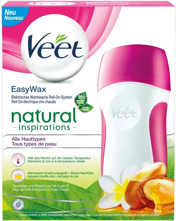 VEET EasyWax Sensitive Roll-On Set natural