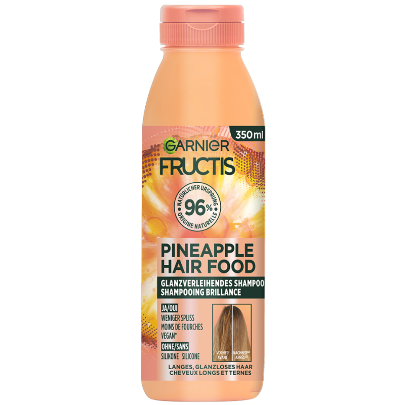 FRUCTIS Hair Food Shampooing brillant ananas 350ml