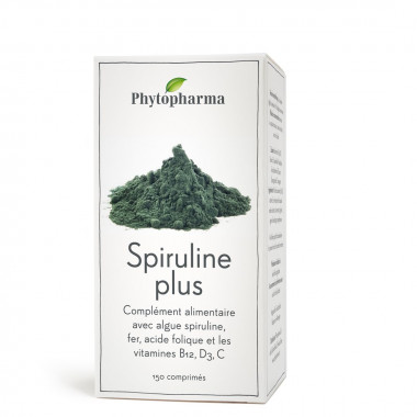 Phytopharma Spiruline plus comprimés 150 pièces