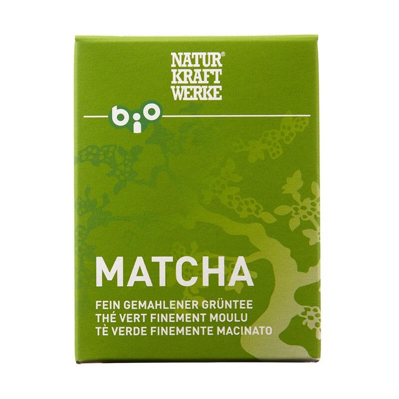 NaturKraftWerke Matcha thé vert finement moulu bio/cbA 30g NaturKraftWerke Matcha thé vert finement moulu bio/cbA 30g