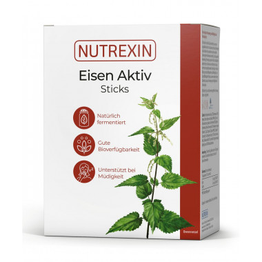 Nutrexin Fer-Actif Sticks 30 pièces Nutrexin Fer-Actif Sticks 30 pièces