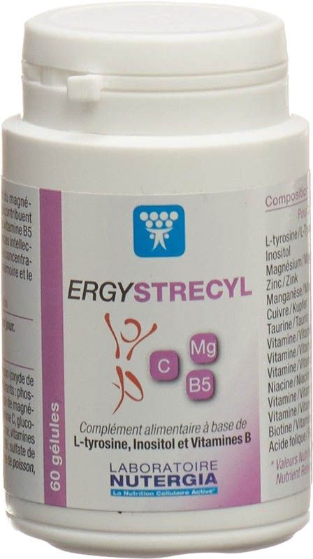 Nutergia Ergystrécyl Gélules (Activ) 60 pièces