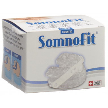 Orthèse de mâchoire Somnofit ronflement et apnée Orthèse de mâchoire Somnofit ronflement et apnée