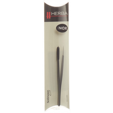 Herba Pincette pointue Inox noir Herba Pincette pointue Inox noir