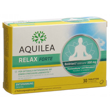 Aquilea Relax Forte comprimés 30 pièces Aquilea Relax Forte comprimés 30 pièces