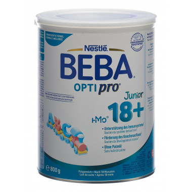 BEBA Optipro Junior 18+ après 18 mois 800g BEBA Optipro Junior 18+ après 18 mois 800g