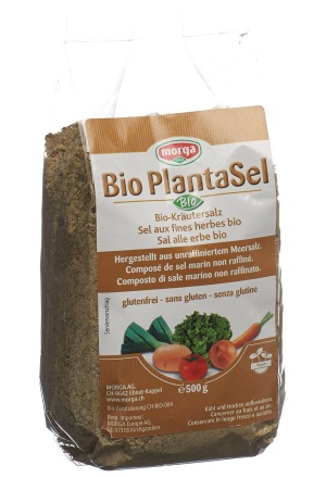 Morga Plantasel Sel aux herbes bio Btl 500g Morga Plantasel Sel aux herbes bio Btl 500g