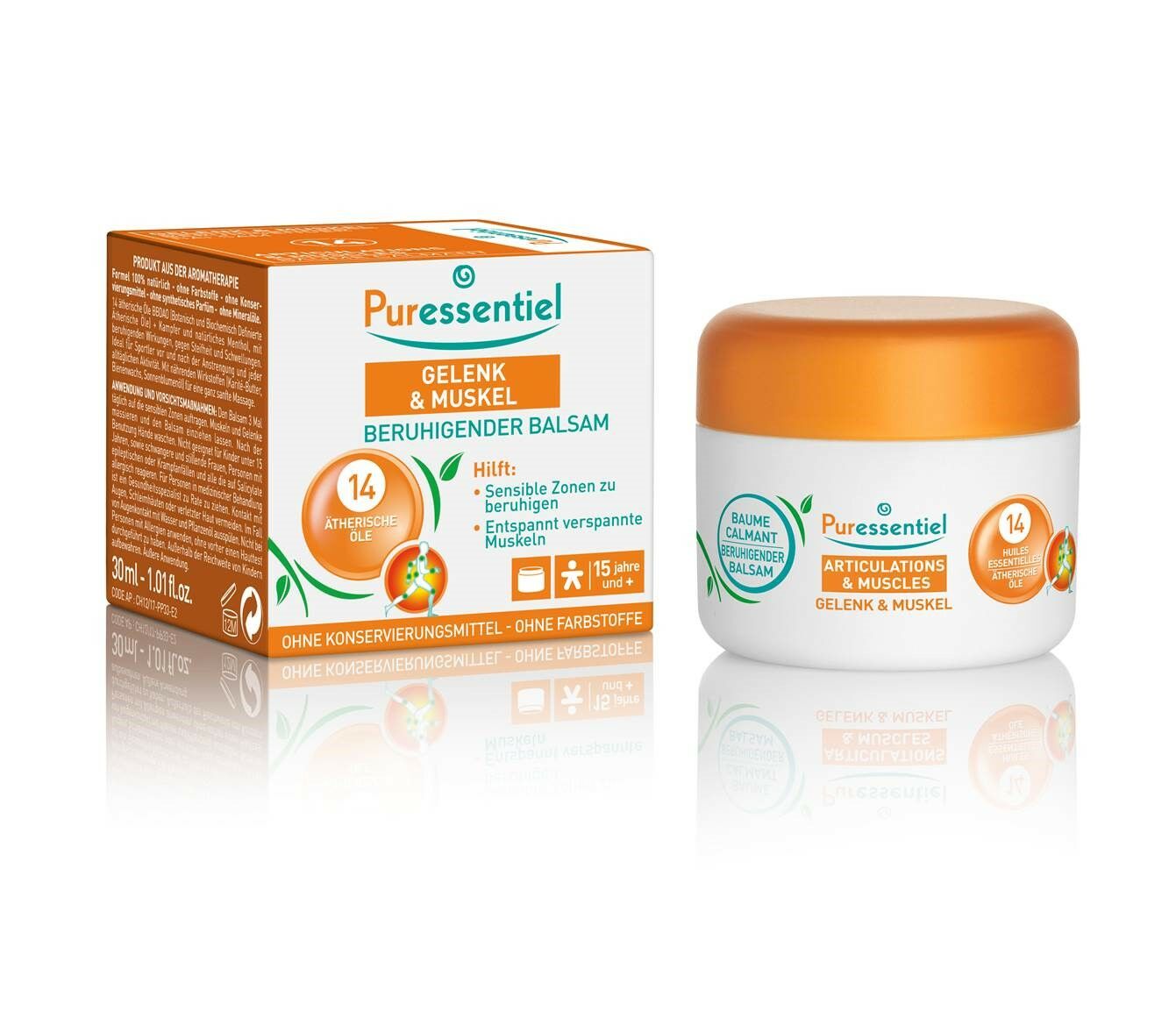 PURESSENTIEL Baume Articulations 14 huiles essentielles 30 ml PURESSENTIEL Baume Articulations 14 huiles essentielles 30 ml