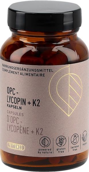 PHYTOMED OPC Lycopène + K2 gélules verre 100 pièces