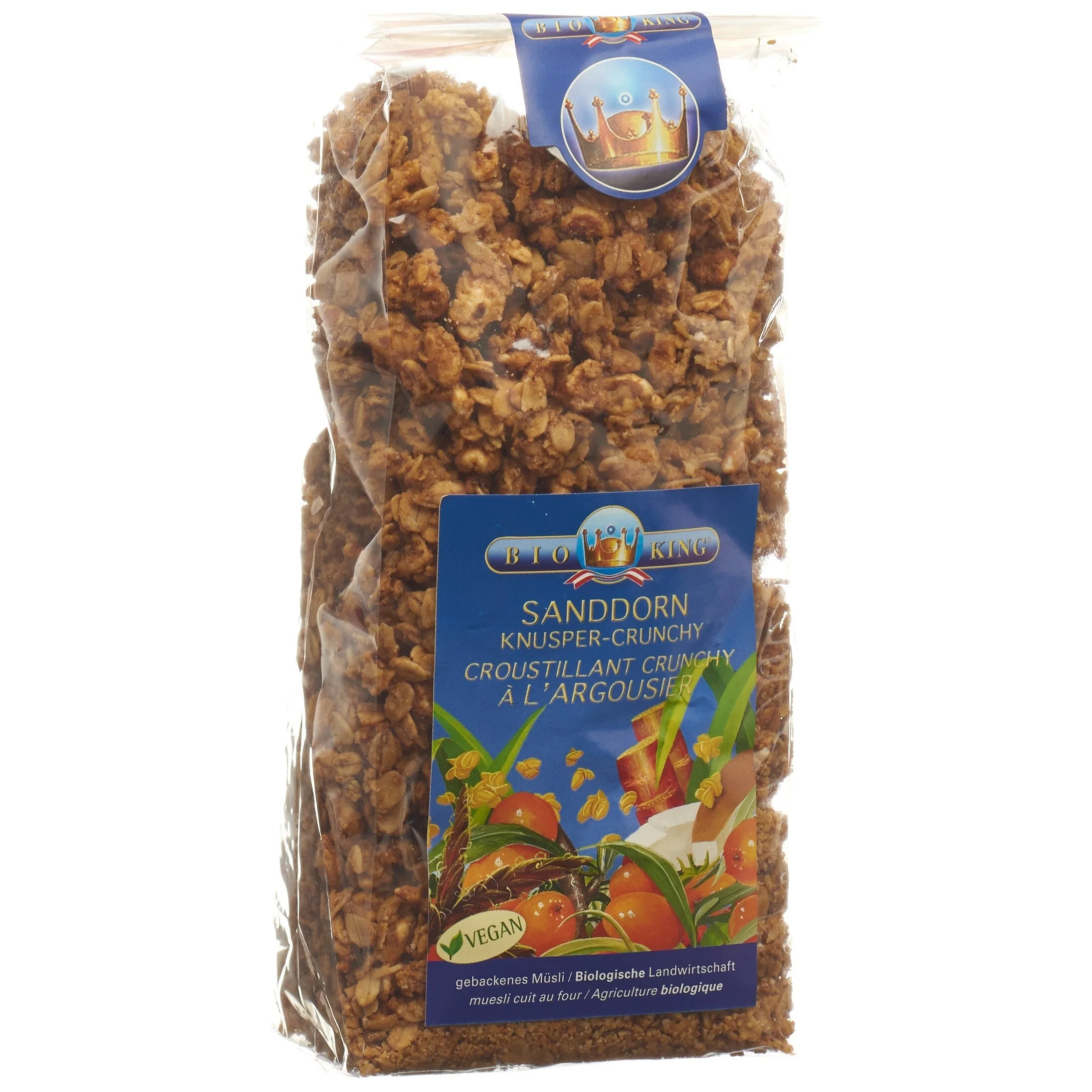 BioKing Croustillant à l'Argousier 375g BioKing Croustillant à l'Argousier 375g