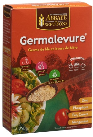 GERMALEVURE Levure de bière germe de blé Plv 250g