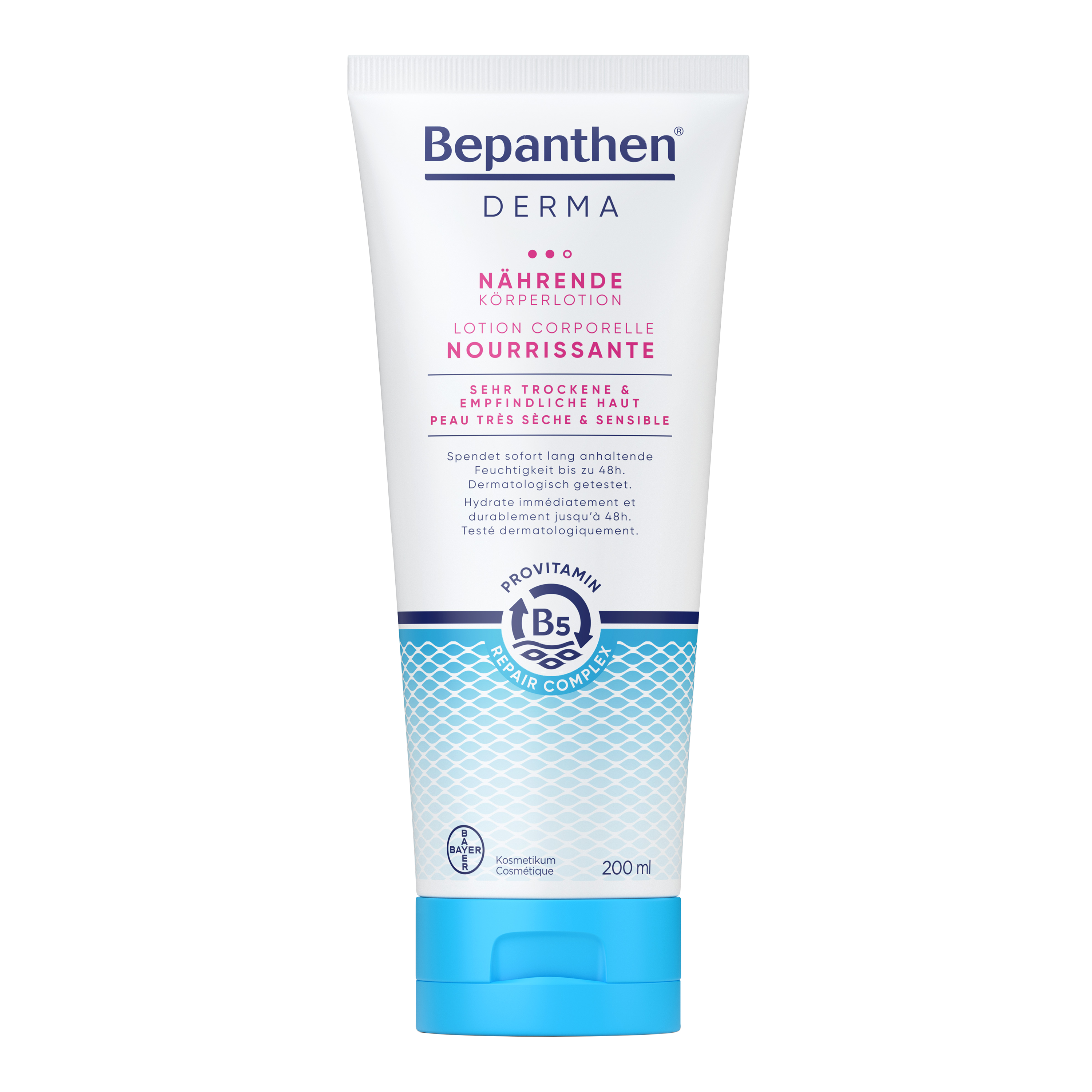 Bepanthen® DERMA Lotion Nutritive pour le Corps 200ml