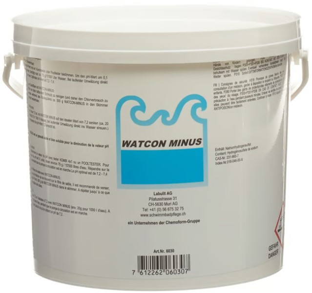 WATCON MINUS acide granulé 3kg