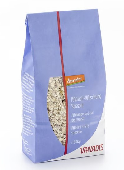 Vanadis Müesli mélange spécial Demeter Btl 500g