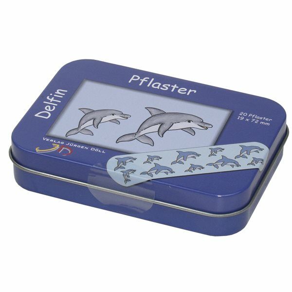 Pansements adhésifs DÖLL 19x72mm dauphins boîte 20 pièces