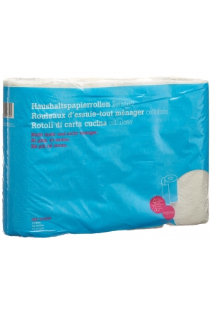 IVF Rouleaux d'essuie-tout en cellulose 3 plis 4 pièces