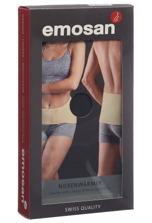 EMOSAN Ultra chauffe-reins Velcro M gris Swisstag