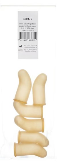 Sanor Poucette Latex Gr2 Btl 6 pièces