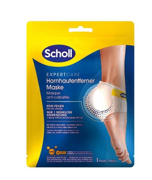 Scholl Masque pour enlever les callosités Btl 1 paire Scholl Masque pour enlever les callosités Btl 1 paire