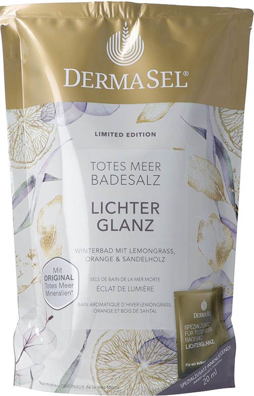 DermaSel bain moussant Winterbad Lichterglanz LE allemand français Btl 400g