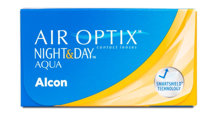 AIR OPTIX Night & Day Aqua -0.00dpt BC 8.40 6 pièces AIR OPTIX Night & Day Aqua -0.00dpt BC 8.40 6 pièces